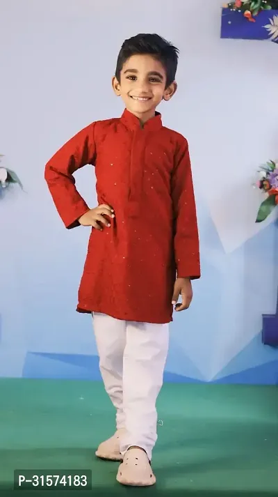 Kids Cotton Kurta Set