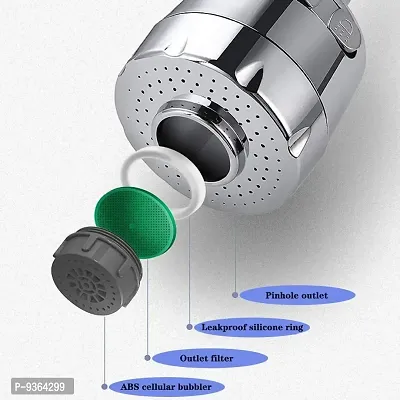 Rotatable Water Saving Faucet,2 Modes Adjustable Faucet Sprayer Head, Faucet Head -A-thumb5