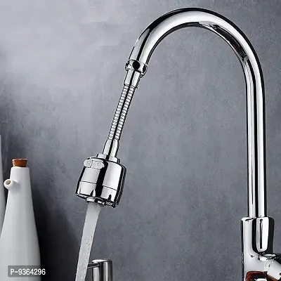 Rotatable Water Saving Faucet,2 Modes Adjustable Faucet Sprayer Head,Anti Splash Power Spray Tap and Bubbler Connector for Kitchen, Faucet Head And Nozzle -A-thumb4