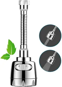 Rotatable Water Saving Faucet,2 Modes Adjustable Faucet Sprayer Head,Anti Splash Power Spray Tap and Bubbler Connector for Kitchen, Faucet Head And Nozzle -A-thumb4