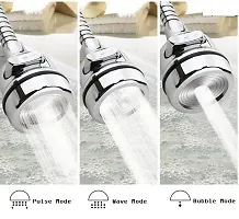 Rotatable Water Saving Faucet,3 Modes Adjustable Faucet Sprayer Head,Anti Splash Power Spray Tap and Bubbler Connector for Kitchen, Faucet Head And Nozzle - C-thumb1