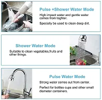 Rotatable Water Saving Faucet,3 Modes Adjustable Faucet Sprayer Head Faucet Head- C-thumb1