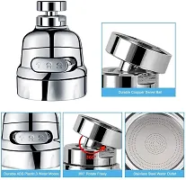 Rotatable Water Saving Faucet,3 Modes Adjustable Faucet Sprayer Head Faucet Head- C-thumb3