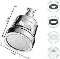 Rotatable Water Saving Faucet,3 Modes Adjustable Faucet Sprayer Head Faucet Head- C-thumb4