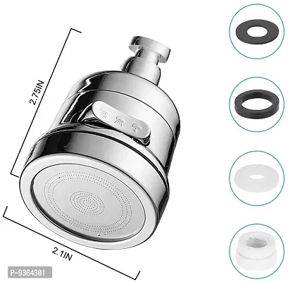 Rotatable Water Saving Faucet,3 Modes Adjustable Faucet Sprayer Head Faucet Head- C-thumb5