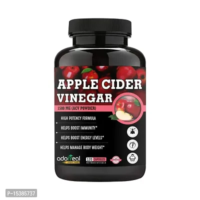 Apple Cider Vinegar for Body Detoxification And Supports Digestive Health 120 capsules