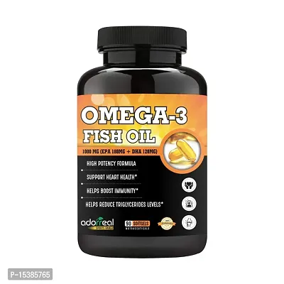 Omega 3 Fish oil EPA 180: DHA120 Double Strength 90 softgels