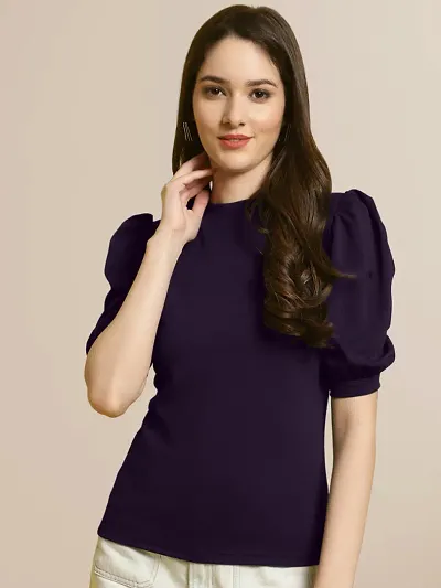 Elegant Solid Top For Women