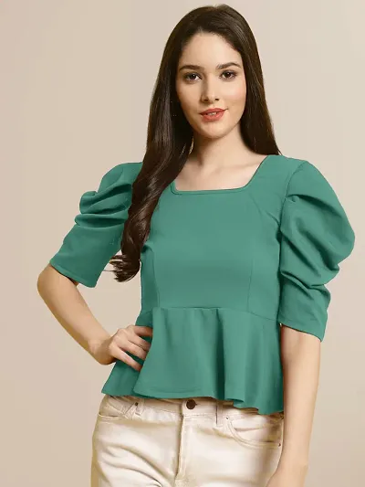 Elegant Solid Top For Women