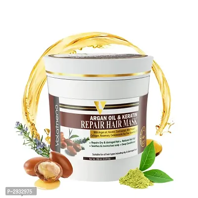 Argan Oil and Keratin Repair Hair Mask