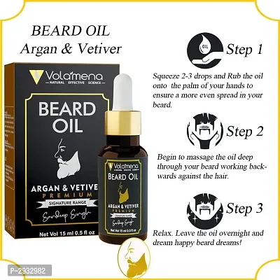 Argan  Vetiver Beard Oil-thumb0