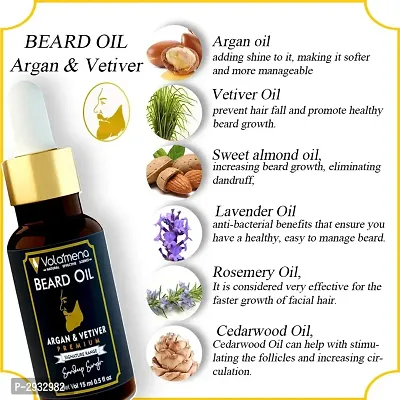 Argan  Vetiver Beard Oil-thumb2