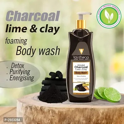 Charcoal Lime Clay Body Wash-thumb0