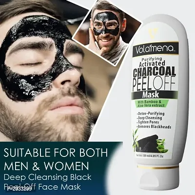 Purifying Activated Charcoal Peel Off Mask 120 Ml-thumb2