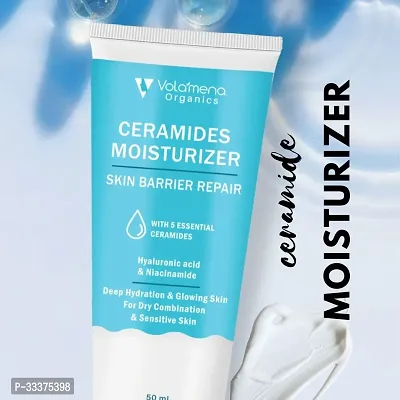 Ceramide Moisturizer For Face, Skin Barrier Repair, Deep Hydration, Glowing Skin Men  Women (50 ml)-thumb0