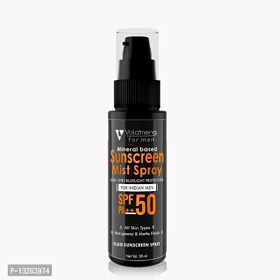 Volamena Men Mineral Based Sunscreen Mist With Spf 50 ++ 50 Ml-thumb0