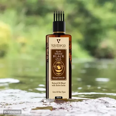 Volamena Black Hair Oil- 100 Ml