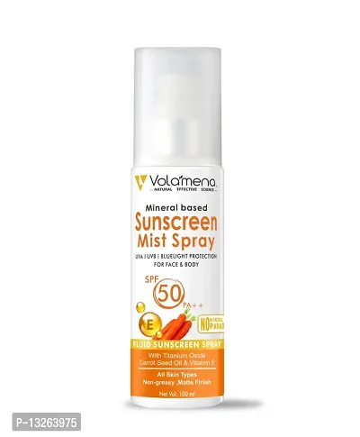 Volamena Mineral Based Sunscreen Mist With Spf 50 ++ 100 Ml