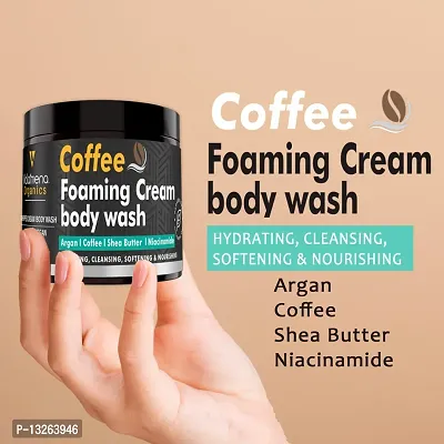 Volamena Organics Arabica Coffee Whipped Cream Body Wash 100 Ml