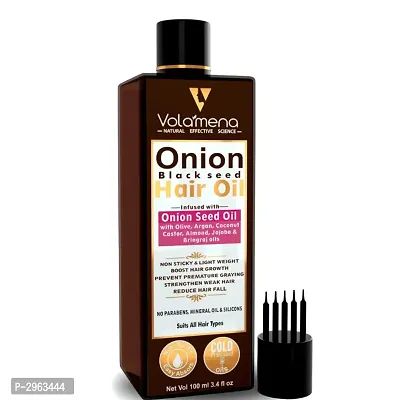 Volamena Onion Black Seed Hair Oil 100ml-thumb0