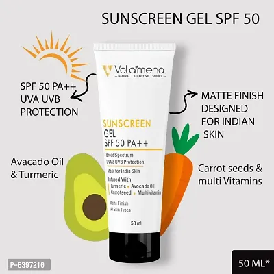 Volamena Sunscreen Gel 50 SPF 50 ml-thumb0
