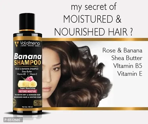 Volamena Banana and Shampoo 100 ml-thumb0