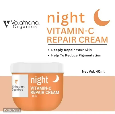 Volamena Vitamin C  Night Cream Deeply Repair Skin 40ml