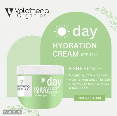 Volamena Hydration Day Cream With Hyaluronic Acid, Aloe Vera Vitamin E  40ml