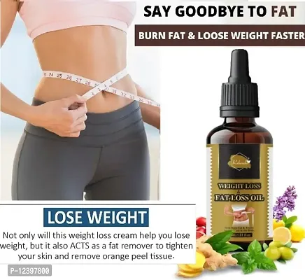 Rabenda Body Slimming Oil weight Loss Body Fitness Shaping Fat Burner Oil (30ml) (Pack of 1)-thumb0