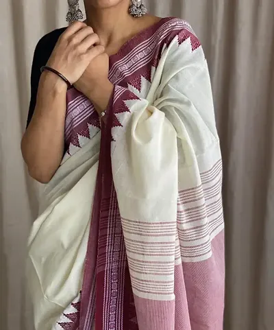 Elegant Cotton Saree with Blouse piece 