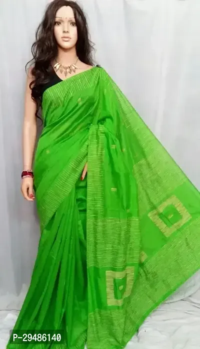 Stylish Cotton Saree with Blouse piece