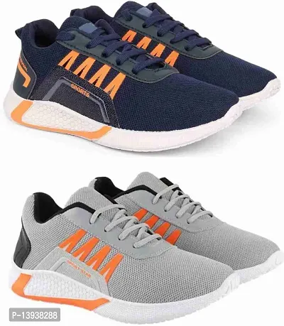 AMFEET Stylish Combo Sports and running trekking shoes for men and women-thumb0