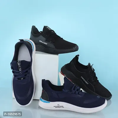 Trending and Stylish Sports and Sneakers combo pack of 2 for men|-thumb0
