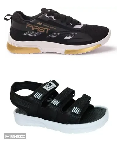 New In Amfeet Stylish and Trending Sandal and Sneakers combo pack of 2 for men|