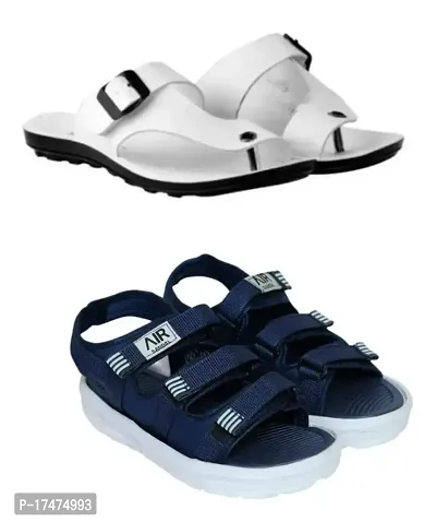 IN New Amfeet Stylish and Trending white slipper for summer for men|