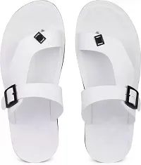 IN New Amfeet Stylish and Trending white slipper for summer for men|-thumb3
