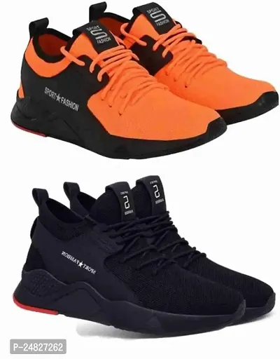 Trending Sports Shoes for Men, Pack of 2