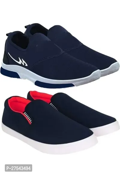 Seafoot Stylish and Trending lightweight Running and jumping sports shoes for men Combo pack of 2