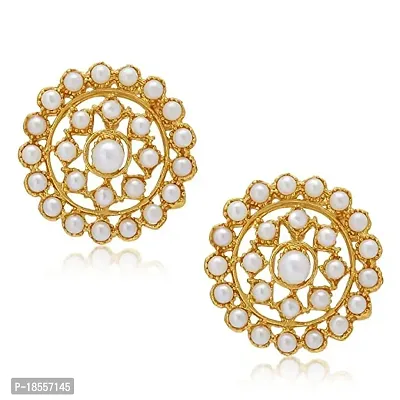 Stylish Fancy Designer Brass Cubic Zirconia Jewellery Set For Women-thumb4