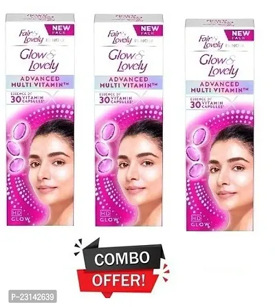 Glow  Lovely Advanced Multi Vitamin Face Cream 25gm pack of 3