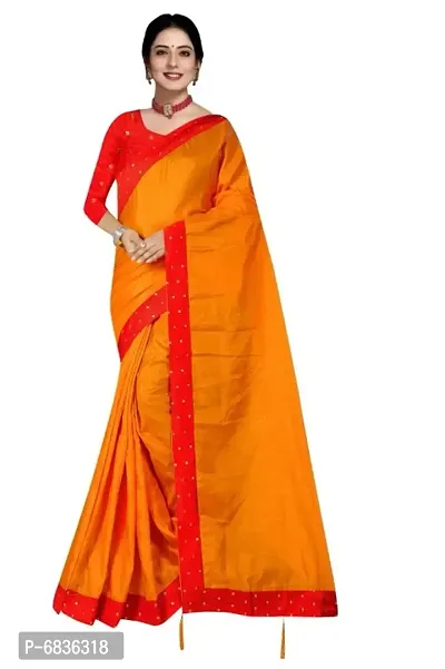 Art Silk Saree with Blouse piece