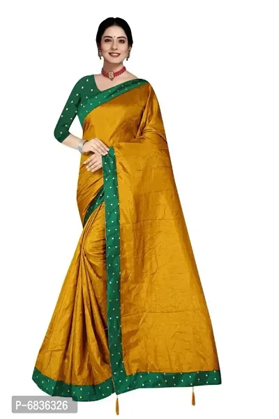 Art Silk Saree with Blouse piece