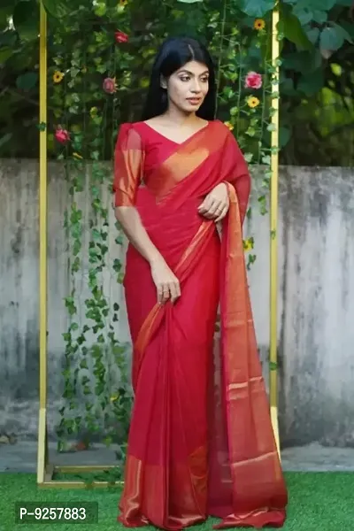 Georgette Saree with Blouse piece