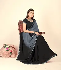 Georgette Saree with Blouse piece-thumb4