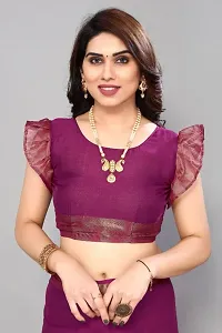 Chiffon Saree with Blouse piece-thumb2