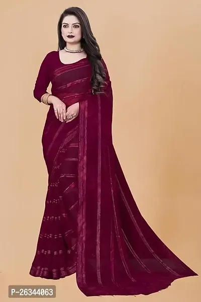 Georgette Saree with Blouse piece