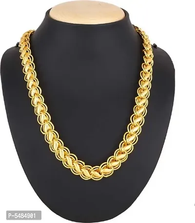 Fancy Men Gold-Plated Plated Metal Chain-thumb0