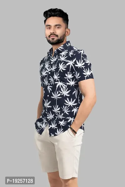 Reliable Rayon Short Sleeves Casual Shirt For Men