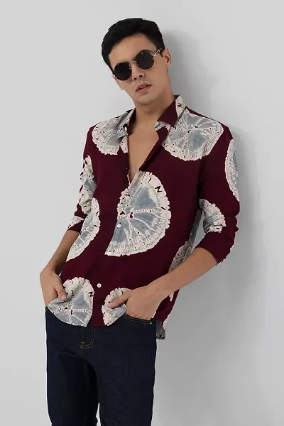 Reliable Rayon Long Sleeves Casual Shirt For Men