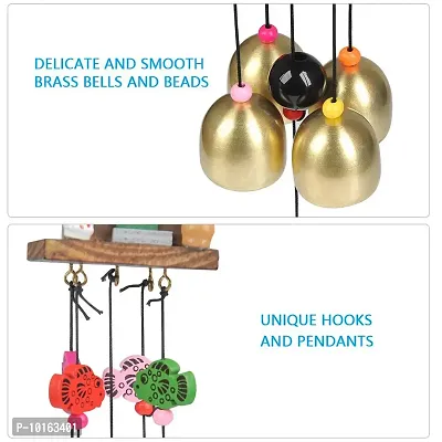 TIMESETL Wood Coper Wind Chime for Home Bedroom Balcony Garden Etc. for (Decorate Item)-thumb4